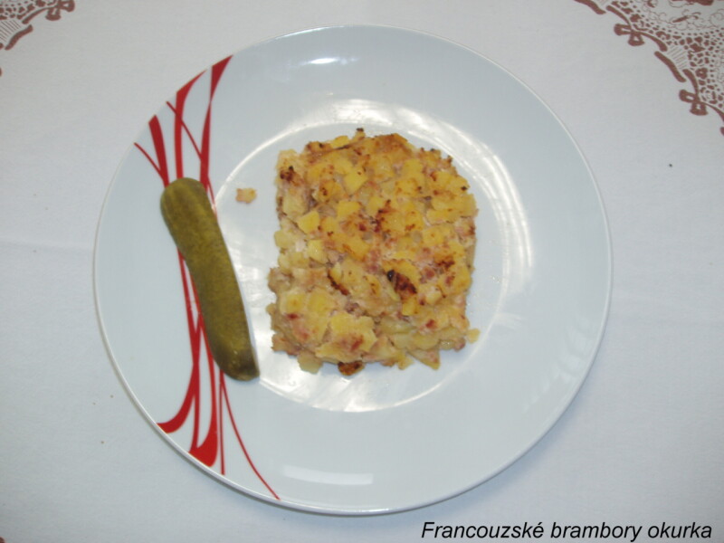 Francouzské brambory okurka